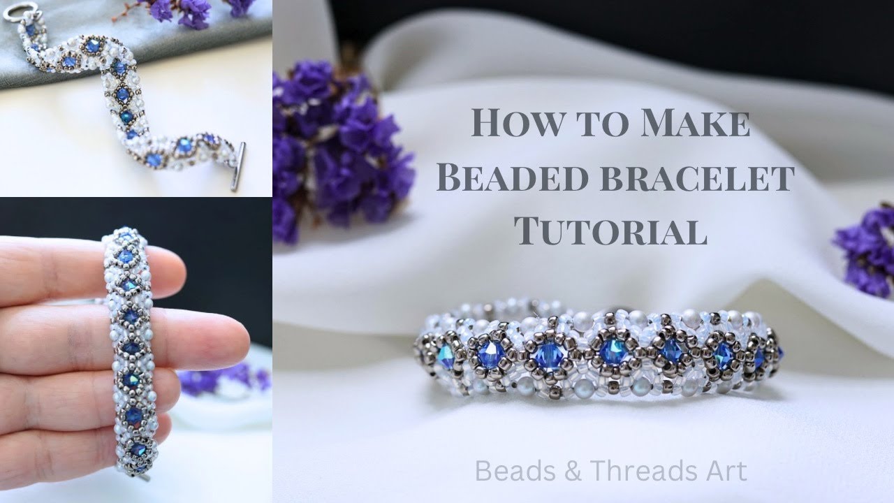 DIY Winsome Beaded Bracelet Tutorial. How to Make a Beaded Bracelet