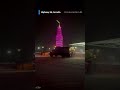 Oklahoma road crews clear Route 66 near Pops landmark amid winter storm