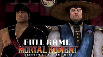 Mortal Kombat 9 Komplete Edition 【FULL GAME] Walkthrough Long-play - No Commentary
