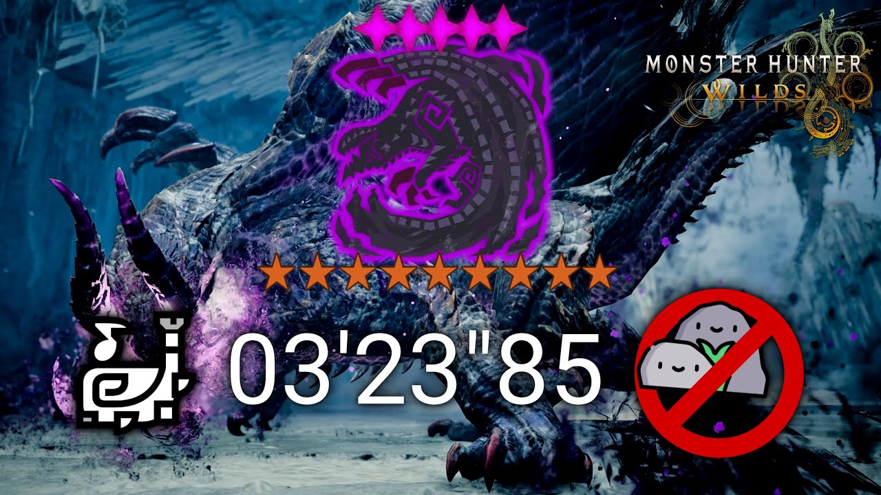 ☆9♢5 歴戦ゴアマガラ 狩猟笛ソロ 03'23''85 / 9☆5♢ Tempered Gore