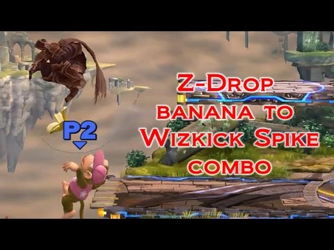Z-Drop banana to Wizkick Spike