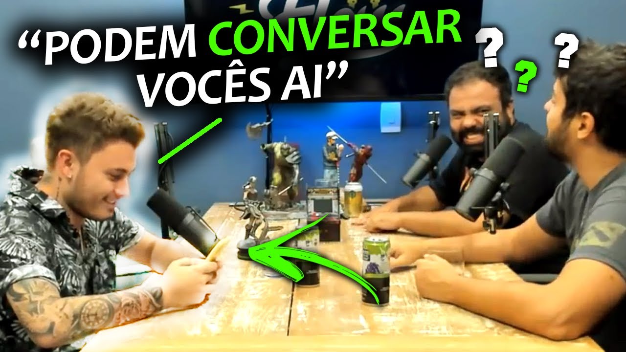 O CONVIDADO QUE FOI NO FLOW PRA FICAR NO CELULAR