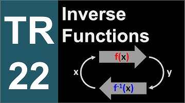TR-22: Algebra Review of Inverse Functions (Trigonometry series by Dennis F. Davis)
