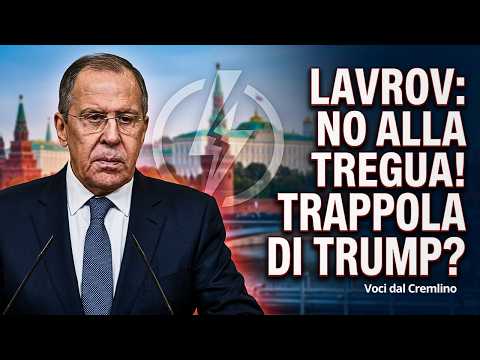 Video Lavrov sull'accordo di Trump: Non ci faremo ingannare | Russia, Ucraina e tregua