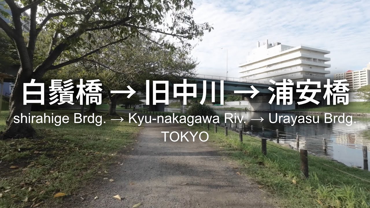 【自転車】東東京を斜めに浦安橋まで走る