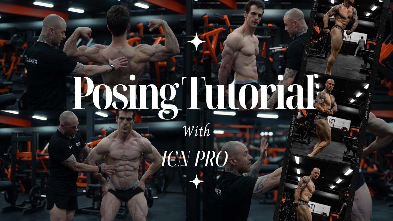 Posing Tutorial / ICN Bodybuilding / Quarter Turns / Mandatory Posing
