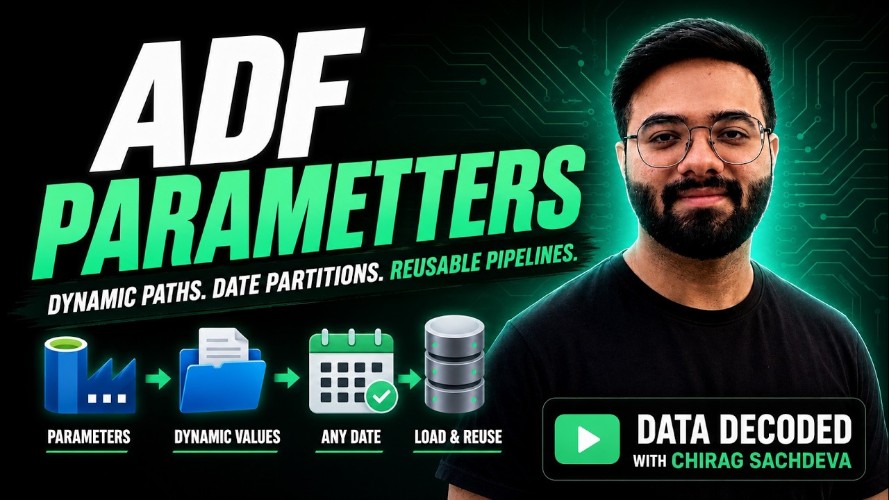 Azure Data Factory Dynamic Parameters | Reusable Pipelines | Date ...
