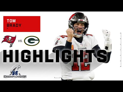 Tom Brady the GOAT Let's Rip w/ 3 TDs to Go to the Super Bowl Once More | NFL 2020 Highlights