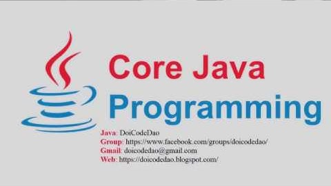 doicodedao| Bài 3: Variable in Java || Biến trong Java