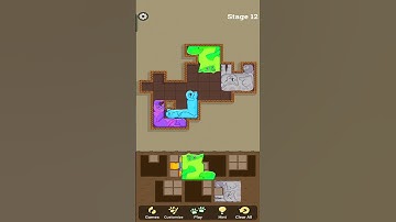 Cat Puzzle All New Level Gameplay - short video / Android Walkthrough iOS #game #gaming More Gaming