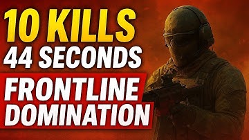 “INSANE FRONTLINE DOMINATION 💀 | 10 KILLS in 44 SECONDS | Call of Duty Mobile Gameplay 🔥”