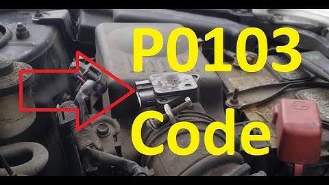 Causes and Fixes P0103 Code: Mass or Volume Air Flow "A" Circuit High