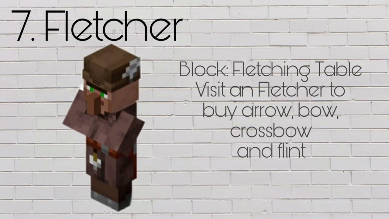 All Villager Jobs With Job Blocks In Minecraft YouTube