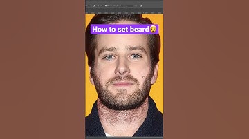 Remove face hairs |#photoshop #shortsvideo #shorts #setbeard #graphicdesign | #photoediting