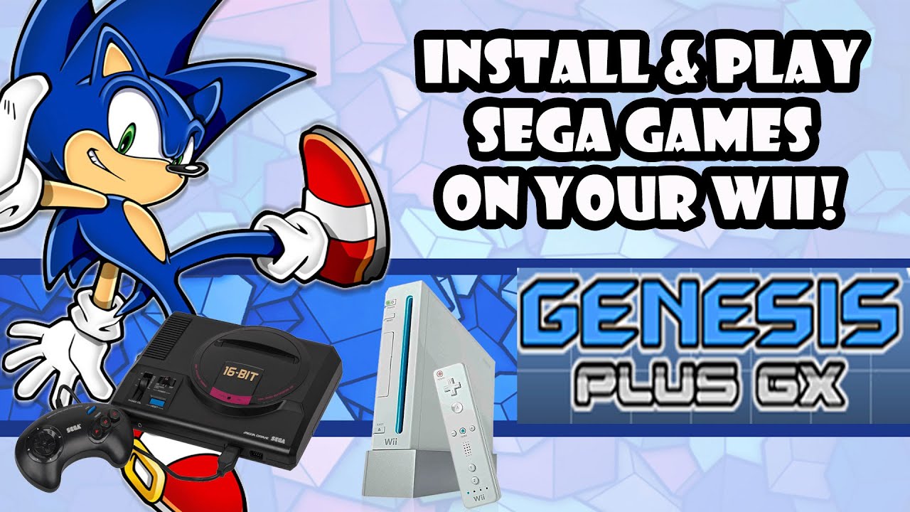 How to Install and Setup Genesis Plus GX (Play Sega Games on Wii for free  2022) - YouTube