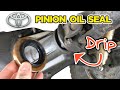 How To Replace Toyota Pinion Oil Seal In Rear Differential 3rd Member How To Replace Toyota Pinion Oil Seal In Rear Differential 3rd Member