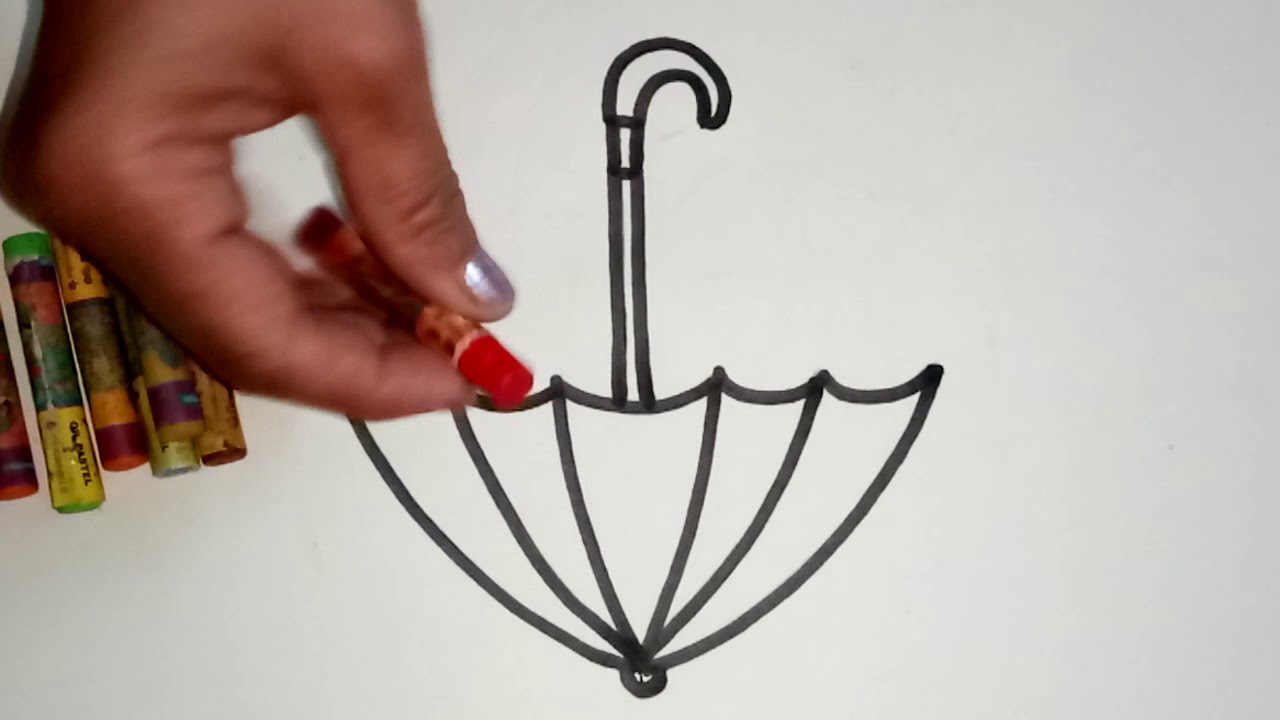 How to make easy umbrella - YouTube