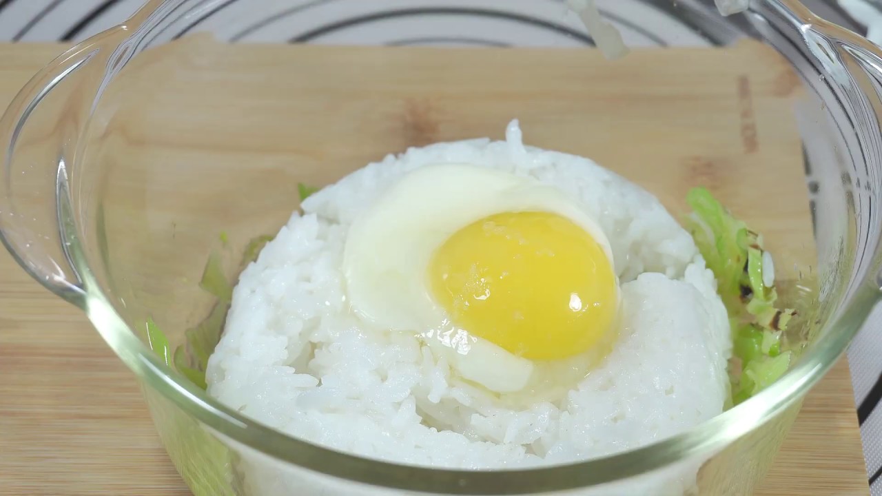 super easy, oil free microwave egg recipes, korean home made food meal