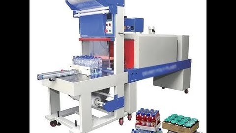 Semi-Automatic Shrink Wrapping Machine |Web Sealer & Shrink Tunnel Mineral Water Bottle in Pakistan
