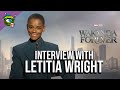 Letitia Wright Makes Black Panther: Wakanda Forever a &quot;Love Letter&quot; To Chadwick Boseman | Interview