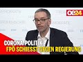 Pressekonferenz: FPÖ schießt gegen Regierung