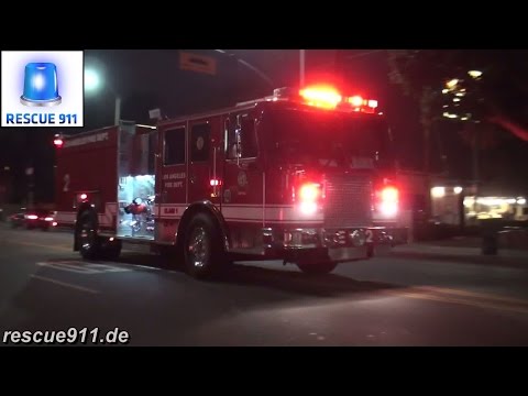 [LAFD] Engine 2 Los Angeles Fire Department