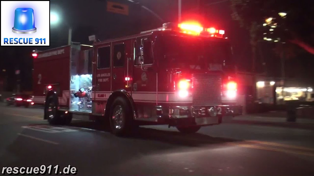 [LAFD] Engine 2 Los Angeles Fire Department