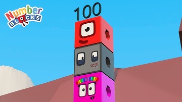 Leer de getallen 1 tot 100 met Numberblocks Mathlink Standing Tall | Superleuke wiskunde voor kin...