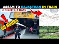 Indias daily running longest train  66  hours in train