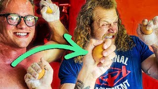 CRUSH EGG WITH FINGERS, MYTH? (surprising!)