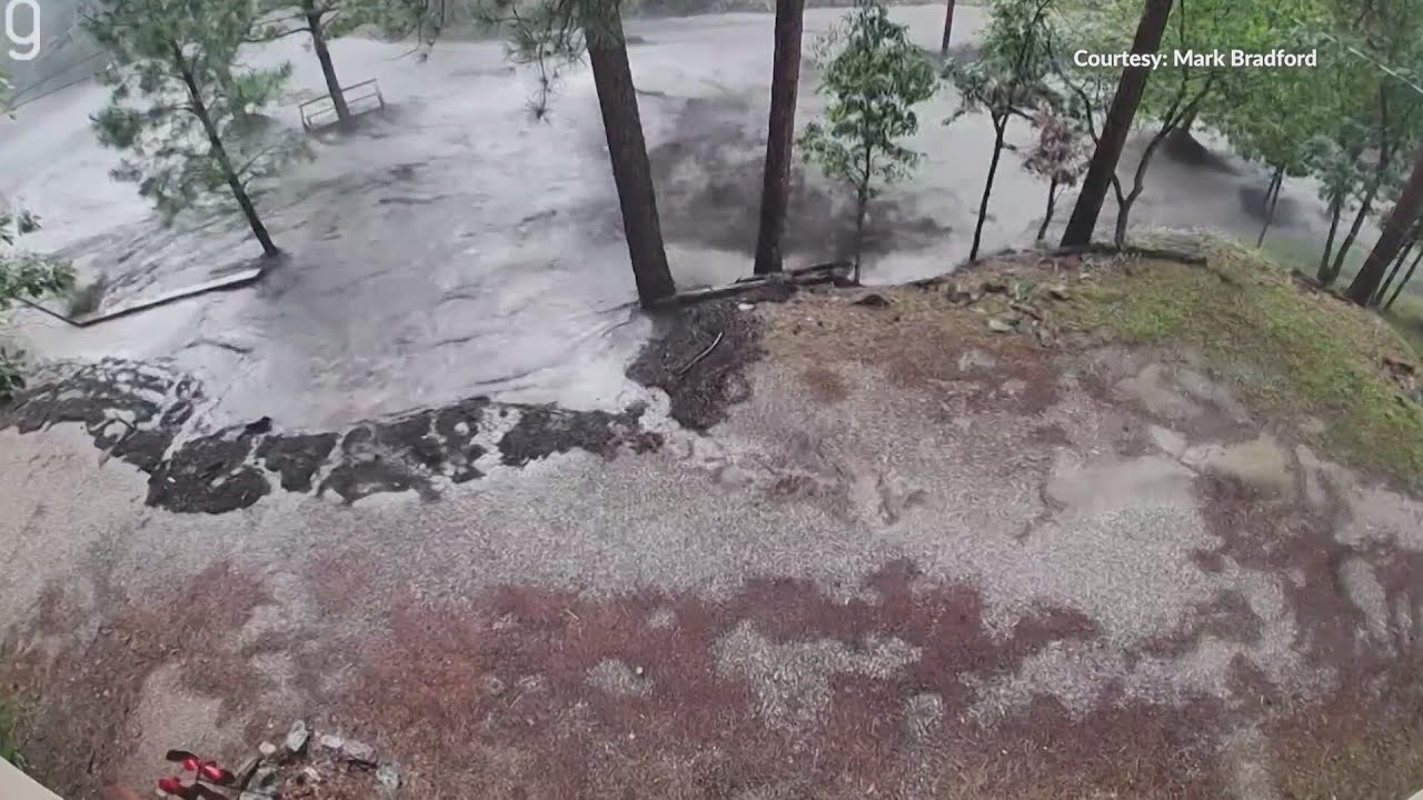 Parts of Ruidoso evacuated due to flooding on Tuesday - YouTube
