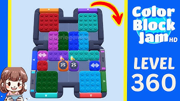 Color Block Jam Level 360 Solution Walkthrough