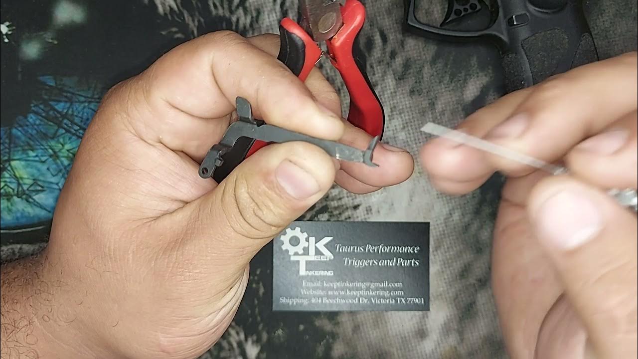 Taurus G2/G2c/G3/G3c Slide Sticking (Trigger Bar issues) YouTube