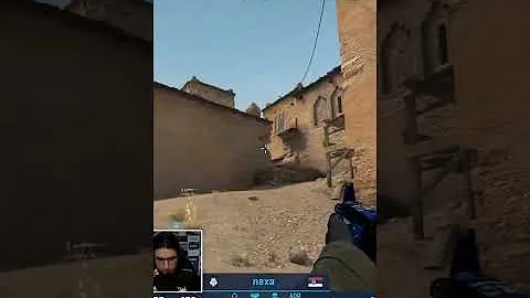 amazing s1mple 1v3 clutch vs G2 - Dust II - CSGO #Shorts #s1mple #s1mple1v3 #csgo