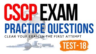 CSCP Exam Practice Question Test 18 screenshot 4