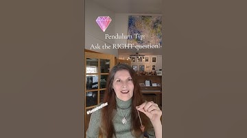 Pendulum Accuracy Tip: Ask the RIGHT Question! #divinationtools #pendulumdowsing
