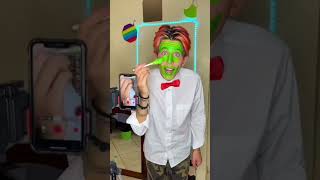 TUTORIAL colors face Gif #TREND 😳🍆🤮#trend #magic #backstage #creative #lol #shorts#tutorial