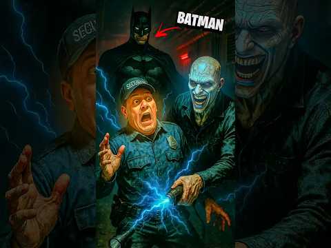 Batman Saves Security Guard From Deadly Electric Shock #batmanarkhamasylum #shorts #batman