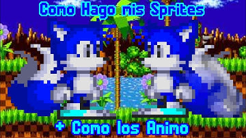 Como Hago mis Sprites + Como los Animo (Método 2023)