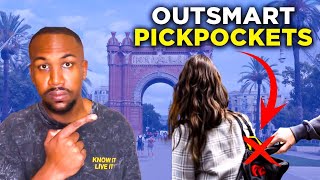 How to OUTSMART Pickpockets in Barcelona (Avoid Scams + Stay Safe)