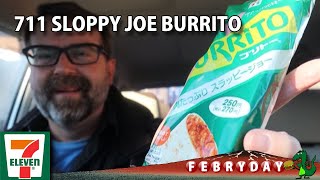 Sloppy Joe Burrito from Seven Eleven Japan | #Febryday 24