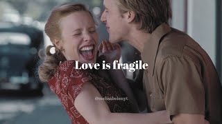 &quot;Love is fragile&quot; - Subtitulado al Español