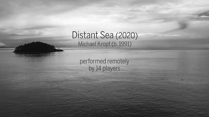 "Distant Sea" (2020) by Michael Kropf (b. 1991): P...