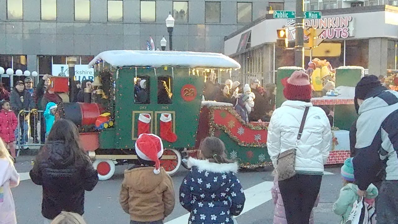 live Santa Day parade at WilkesBarre PA YouTube