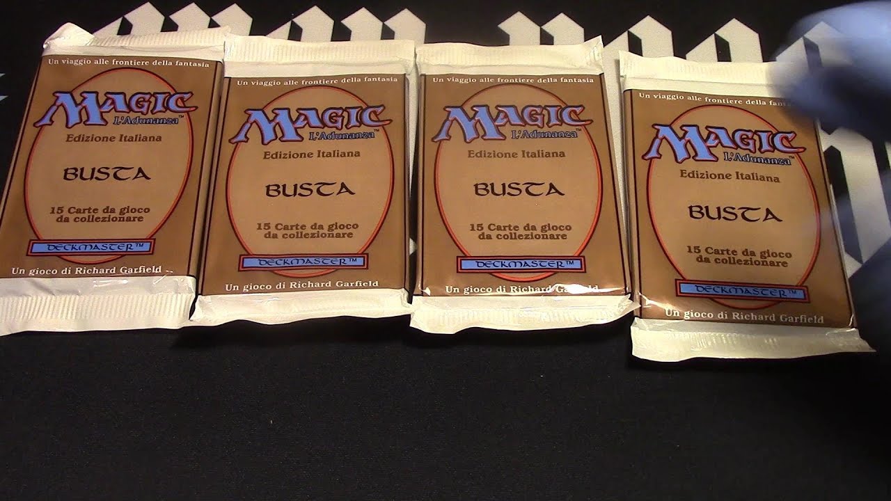 italian revised booster box Italian Legends Booster Pack (Unopened) main image 1