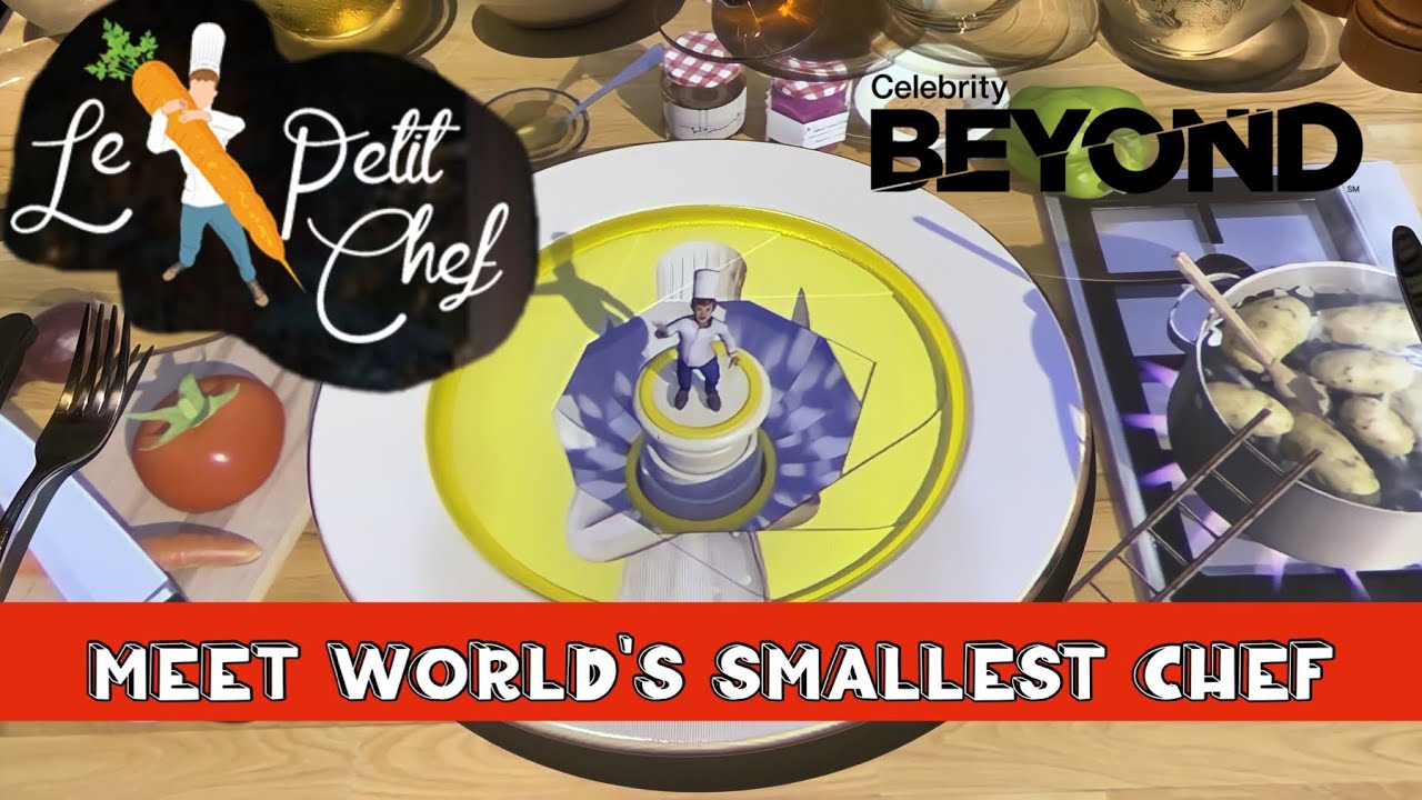 Le Petit Chef on CELEBRITY BEYOND (Guga’s bday dinner) celebritybeyond