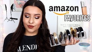 TOP 10 AMAZON PRODUCTS | Makeup Organization, Filming Equipment, + Drugstore Makeup | Jackie Ann