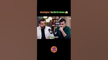 Multiple 1 in Birth Date 😱 WP: 9830804791 ✅ #mulank #mulank1 #bhagyank1