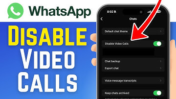 How to Disable Video Calls on WhatsApp (New Update 2025)