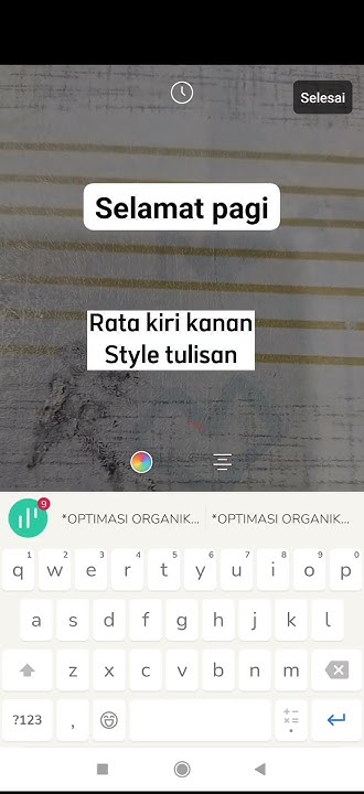Cara Nambahin Teks Fb Reels - YouTube